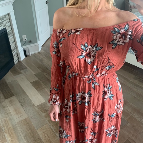 Billabong Off the shoulder maxi dress - Picture 6 of 6
